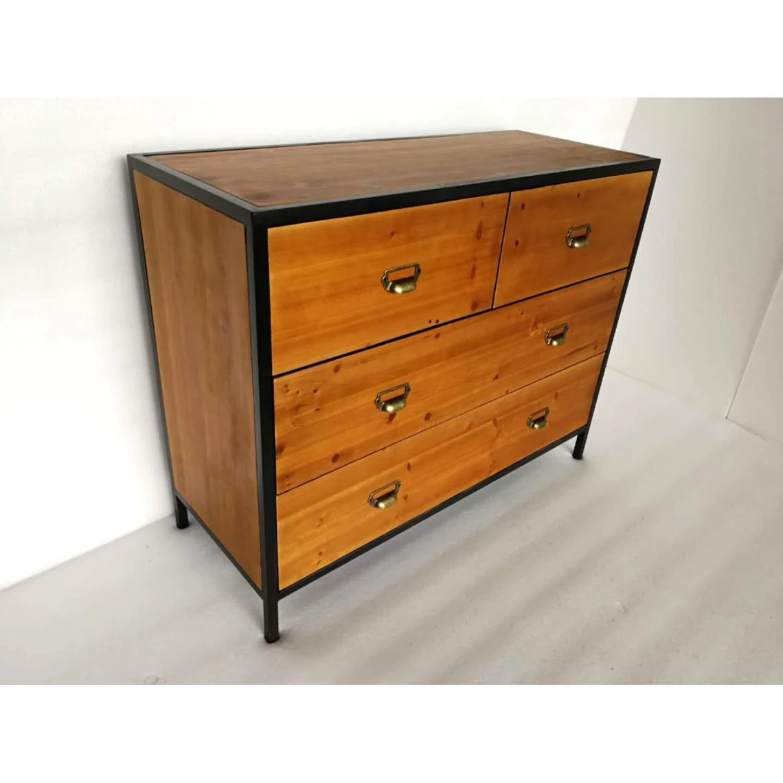 3S. X Home Commode Industrielle Bois Et Métal IRVIN 2 3S. X Home Commode Industrielle Bois Et Métal IRVIN – Image 2