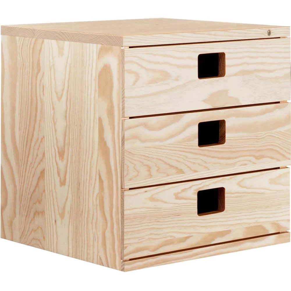 Astigarraga Cube De Rangement En Pin Massif Dinamic 3 Tiroirs. 1 Astigarraga Cube De Rangement En Pin Massif Dinamic 3 Tiroirs.