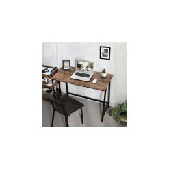 VASAGLE Bureau De Style Industriel, Table D’Ordinateur, Table Informatique, ...