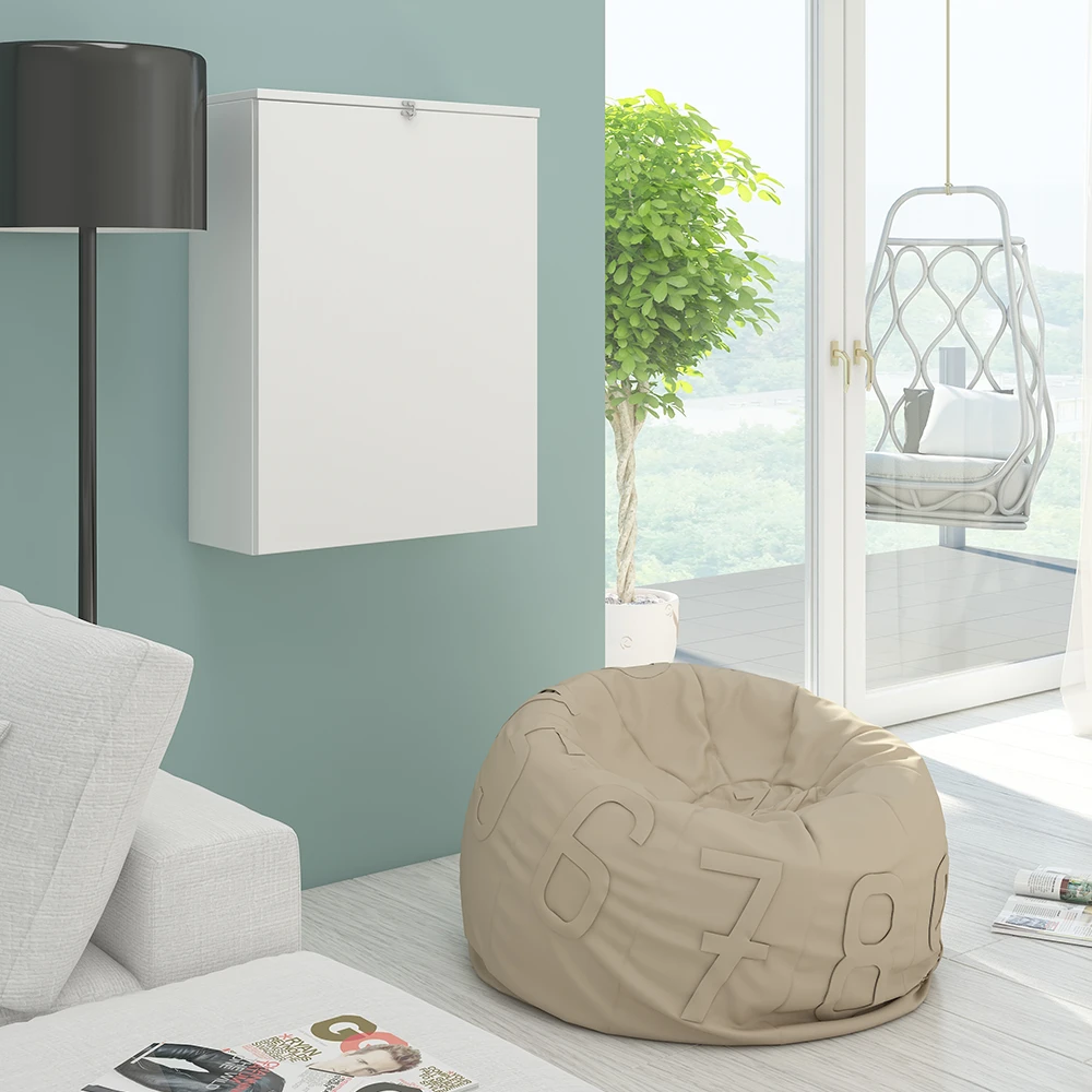 Selsey Bureau Escamotable / Bureau Rabattable - FUNCTION - 60 Cm - Blanc Mat ... 2 Selsey Bureau Escamotable / Bureau Rabattable - FUNCTION - 60 Cm - Blanc Mat ... – Image 2