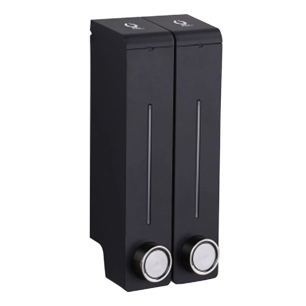 Marque Generique Distributeur De Savon Pour Douche, Montage Mural, Noir, Savon Liquide 4 Marque Generique Distributeur De Savon Pour Douche, Montage Mural, Noir, Savon Liquide – Image 4