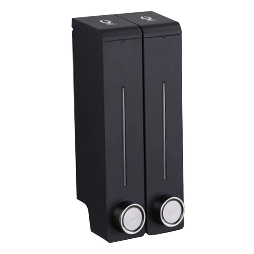 Marque Generique Distributeur De Savon Pour Douche, Montage Mural, Noir, Savon Liquide 5 Marque Generique Distributeur De Savon Pour Douche, Montage Mural, Noir, Savon Liquide – Image 5