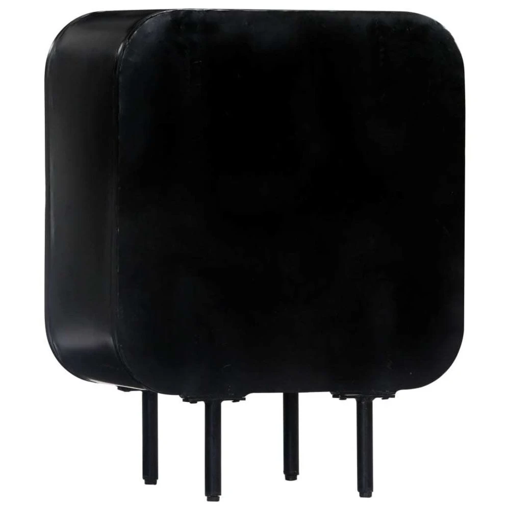 VidaXL Bois De Manguier Massif Buffet Fer Commode Armoire De Rangement... 4 VidaXL Bois De Manguier Massif Buffet Fer Commode Armoire De Rangement... – Image 4