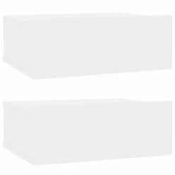 Marque Generique Icaverne - Tables De Chevet Selection Tables De Chevet Flottantes 2 Pc...