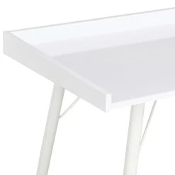 VidaXL Bureau Blanc Table D'Ordinateur Meuble Informatique Ecriture Et... 8 VidaXL Bureau Blanc Table D'Ordinateur Meuble Informatique Ecriture Et... -Magasin Dépôt Privé 8719883734194 g en hd 3