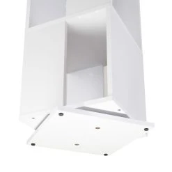 FMD Tour De Rangement Pivotante - Coloris Blanc. -Magasin Dépôt Privé 9486388101150