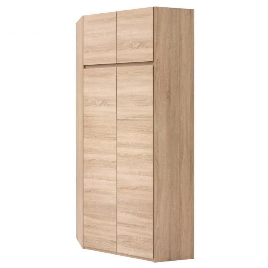 CSTORE ACADEMICA Armoire D'angle - Décor Chene Sonoma - Contemporain - Chamb... 1 CSTORE ACADEMICA Armoire D'angle - Décor Chene Sonoma - Contemporain - Chamb...