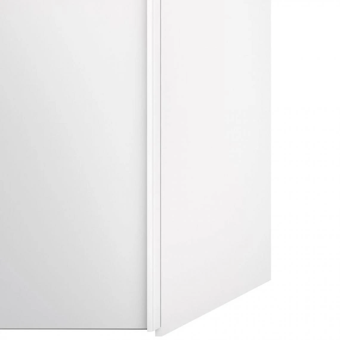 BUT Armoire 2 Portes Coulissantes L.150 Cm ELEGANCE MINI Blanc Laqué 4 BUT Armoire 2 Portes Coulissantes L.150 Cm ELEGANCE MINI Blanc Laqué – Image 4