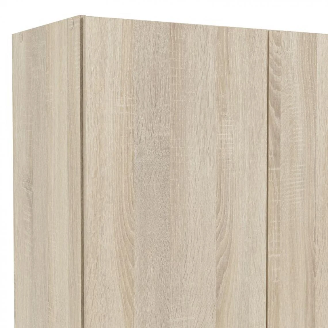 BUT Armoire 2 Portes L.80 Cm SPACE Imitation Chêne 4 BUT Armoire 2 Portes L.80 Cm SPACE Imitation Chêne – Image 4