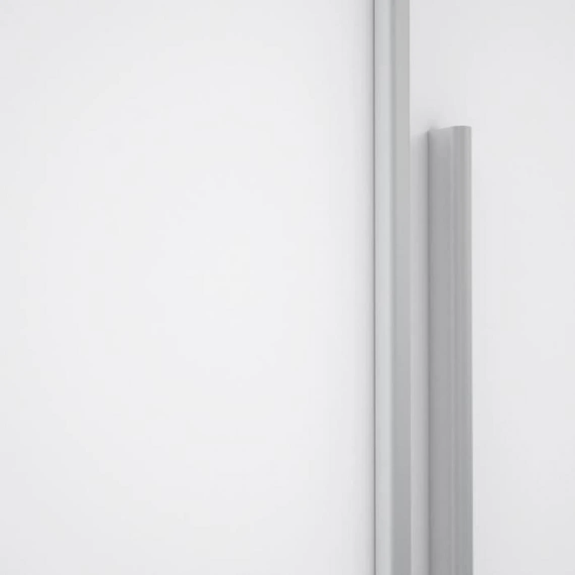 CSTORE Armoire - Blanc Mat - 2 Portes Battantes + 2 Portes Coulissantes - L ... 5 CSTORE Armoire - Blanc Mat - 2 Portes Battantes + 2 Portes Coulissantes - L ... – Image 5