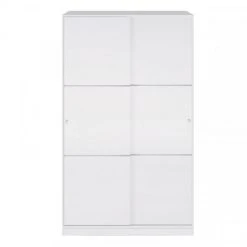 Dansmamaison Armoire Coulissante 2 Portes Blanc - RAFU - L 120 X L 50 X H 200 Cm 7 Dansmamaison Armoire Coulissante 2 Portes Blanc - RAFU - L 120 X L 50 X H 200 Cm -Magasin Dépôt Privé armoire coulissante 2 portes blanc rafu l 120 x l 50 x h 200 cm 10278150 26528154 1140x1140