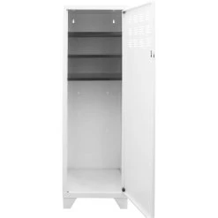 PIERRE HENRY Armoire De Rangement Métal 1 Porte Blanc Mat. -Magasin Dépôt Privé armoire de rangement metal 1 porte blanc mat 14066406 39059980 1140x1140