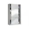Habitat Et Jardin Armoire Max - 2 Portes Coulissantes - 200 X 120 X 50 Cm - Blanc