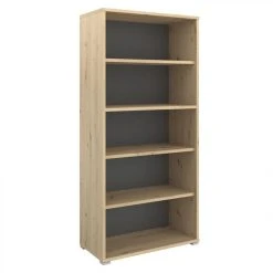 BUT Bibliothèque H.175 Cm START UP Imitation Chêne