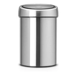 Page de garde 6 Brabantia Touch Bin, 3L - Matt Steel