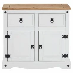 IDIMEX Buffet CAMPO Avec 2 Tiroirs Et 2 Portes, Style Mexicain En Pin Massif ... 7 IDIMEX Buffet CAMPO Avec 2 Tiroirs Et 2 Portes, Style Mexicain En Pin Massif ... -Magasin Dépôt Privé buffet campo commode bahut vaisselier en pin massif blanc et 4845090 59300 1140x1140