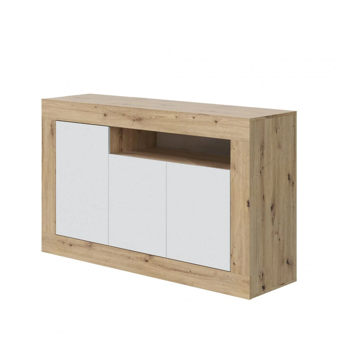 ALTER Buffet Moderne à 3 Portes, Meuble TV De Salon, Buffet De Cuisine, Cm ... 2 ALTER Buffet Moderne à 3 Portes, Meuble TV De Salon, Buffet De Cuisine, Cm ... – Image 2