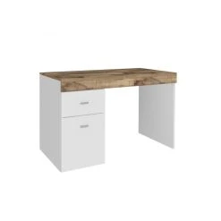 ALTER Bureau Avec Tiroirs Et Plateau De Rangement, Made In Italy, Table D'or... -Magasin Dépôt Privé bureau avec tiroirs et plateau de rangement made in italy table dordinateur bureau pc cm 100x60h75 couleur blanc brillant et erable 11157634 29193450 1140x1140