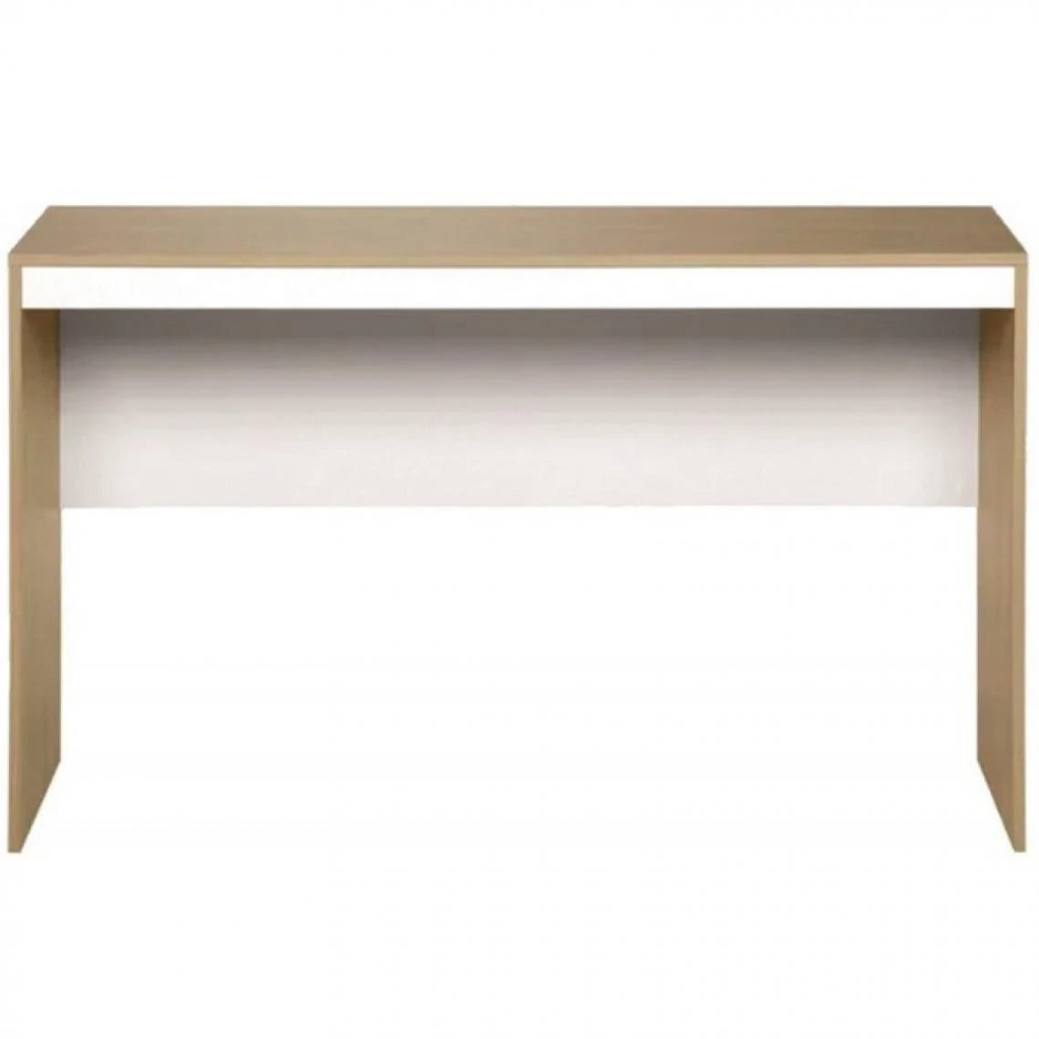 Caemmum Bureau Chêne Et Blanc 130 Cm 1 Caemmum Bureau Chêne Et Blanc 130 Cm