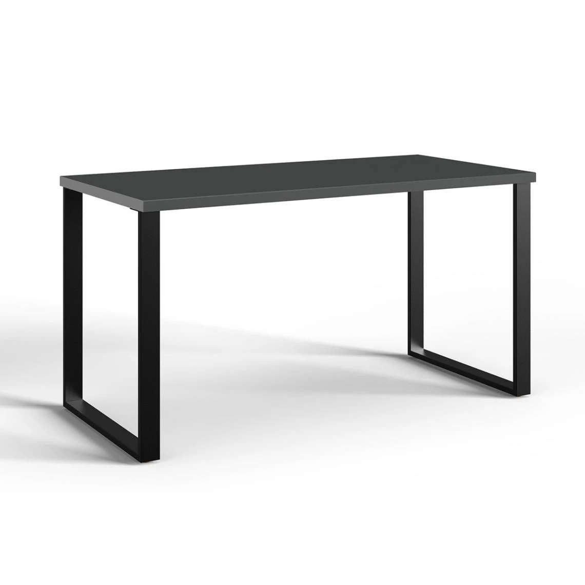 Pegane Bureau Coloris Graphite/effet Acier - Longueur 140 X Hauteur 75 X Prof... 1 Pegane Bureau Coloris Graphite/effet Acier - Longueur 140 X Hauteur 75 X Prof...