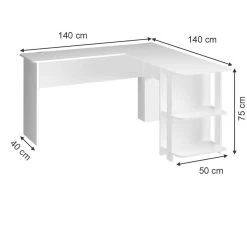 MPC Bureau D'angle 140 X 140 X 75 Cm (LxHxP) -Magasin Dépôt Privé bureau dangle 140 x 140 x 75 cm lxhxp 10891432 28441396 1140x1140