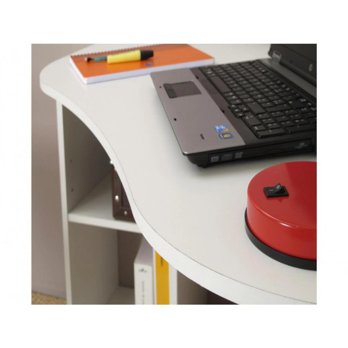 TEMAHOME Bureau D'angle CORNER - Blanc - SYMBIOSIS 4 TEMAHOME Bureau D'angle CORNER - Blanc - SYMBIOSIS – Image 4