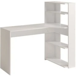 BUT Bureau D'angle PENCIL Blanc