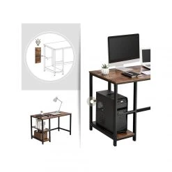 RED DECO Bureau DANNY Bois Métal 120x60xH75 Cm -Magasin Dépôt Privé bureau danny bois metal 120x60xh75 cm 10012074 25756504 1140x1140