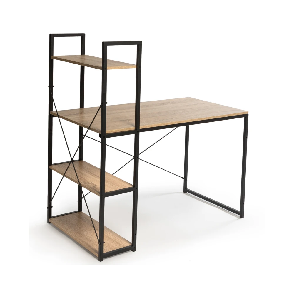 Idmarket Bureau Bibliothèque DETROIT Design Industriel 2 Idmarket Bureau Bibliothèque DETROIT Design Industriel – Image 2