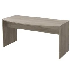 Pegane Bureau En Mélaminé Coloris Chêne Sonoma - Longueur 160 X Profondeur... -Magasin Dépôt Privé bureau en melamine coloris chene sonoma longueur 160 x profondeur 80 x hauteur 75 cm 13132926 35691818 1140x1140