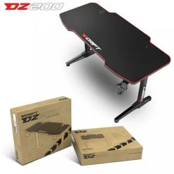 Bureau Gaming Drift DZ200, Plateau Laminé En Fibre De Carbone + Tapis... -Magasin Dépôt Privé bureau gaming drift dz200 plateau lamine en fibre de carbone tapis de souris xl porte gobelet support casque 12117046 32146640 1140x1140