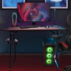 Bureau Gaming Drift DZ75 Extensible, Plateau Laminé En Fibre De Carbo... -Magasin Dépôt Privé bureau gaming drift dz75 extensible plateau lamine en fibre de carbone tapis de souris xl porte gobelet support casque 12117052 32146672 1140x1140