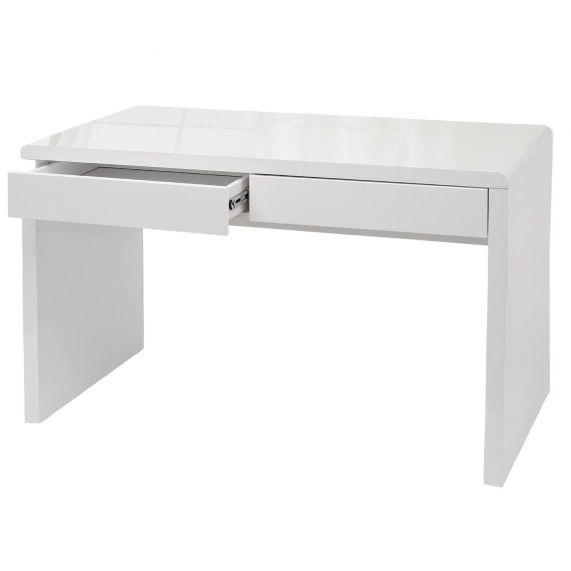 Mendler Bureau HWC-G51, Bureau Bureau Informatique Table De Travail, Blanc Bri... 2 Mendler Bureau HWC-G51, Bureau Bureau Informatique Table De Travail, Blanc Bri... – Image 2