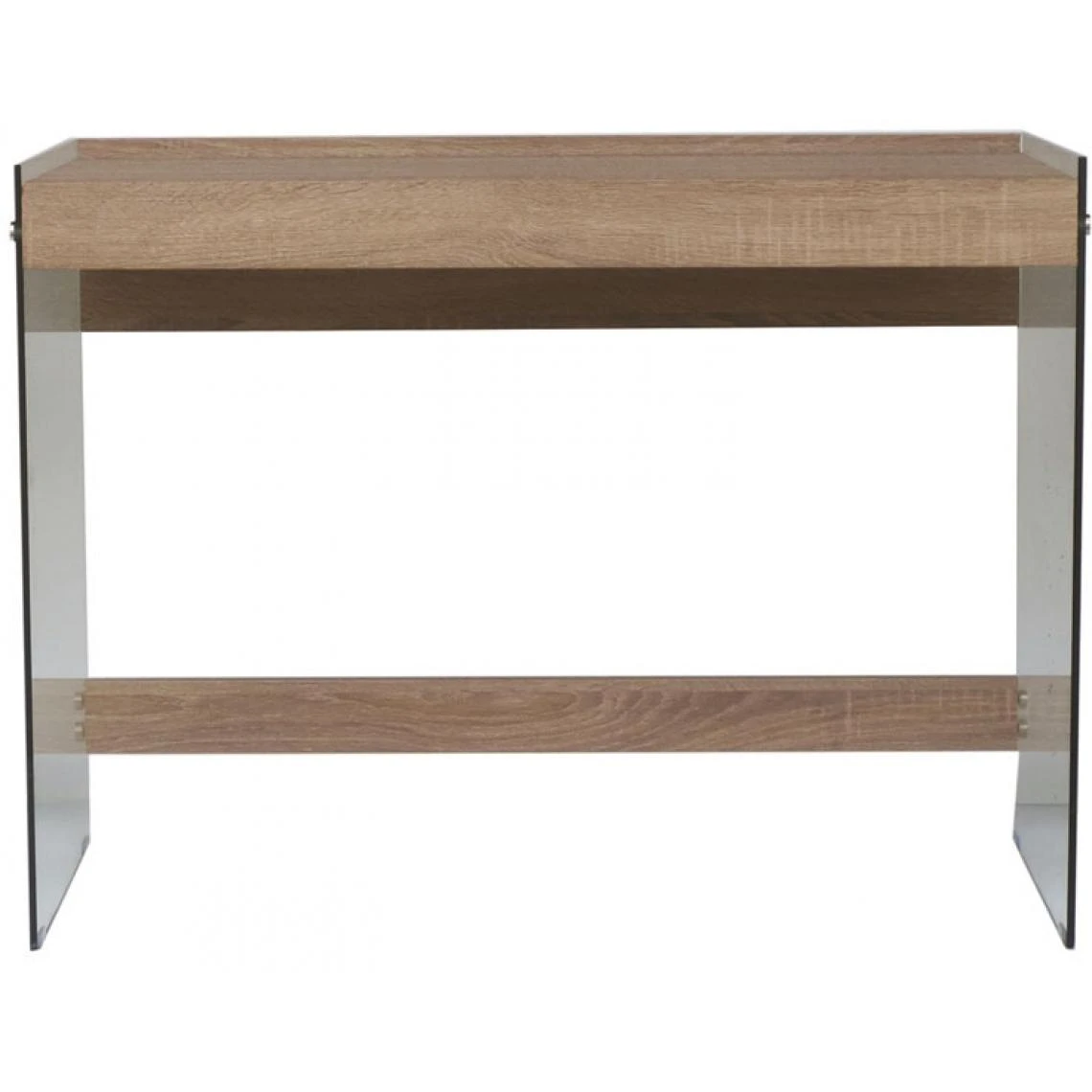 3S. X Home Bureau Plateau En Bois Et Parois En Verre KEHLANI 1 3S. X Home Bureau Plateau En Bois Et Parois En Verre KEHLANI