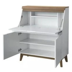 CSTORE Bureau Secrétaire Avec Tablette 2 Portes - Bois - L96,7 X P 115 X H ... -Magasin Dépôt Privé bureau secretaire avec tablette 2 portes bois l967 x p 115 x h 405 munich 11709360 30860378 1140x1140