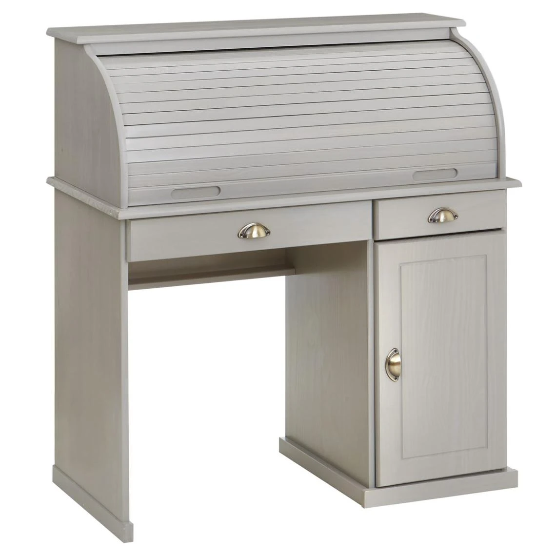 IDIMEX Bureau Secrétaire TOM Avec 2 Tiroirs Et 1 Porte En Pin Massif Lasuré... 4 IDIMEX Bureau Secrétaire TOM Avec 2 Tiroirs Et 1 Porte En Pin Massif Lasuré... – Image 4