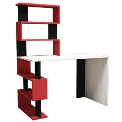 Homemania Bureau Snap - Studio, Chambre à Coucher - Blanc, Rouge, Noir En Bague... 8 Homemania Bureau Snap - Studio, Chambre à Coucher - Blanc, Rouge, Noir En Bague... -Magasin Dépôt Privé bureau snap studio chambre a coucher blanc rouge noir en bague de particules de melamine pvc 120 x 60 x 1482 cm 10585510 27513496 1140x1140