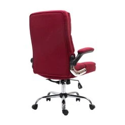 Mendler Chaise De Bureau HWC-J21, Chaise De Bureau Pivotante, Réglable En Hau... -Magasin Dépôt Privé chaise de bureau hwc j21 chaise de bureau pivotante reglable en hauteur tissutextile rouge vin 9241445 24119009 1140x1140