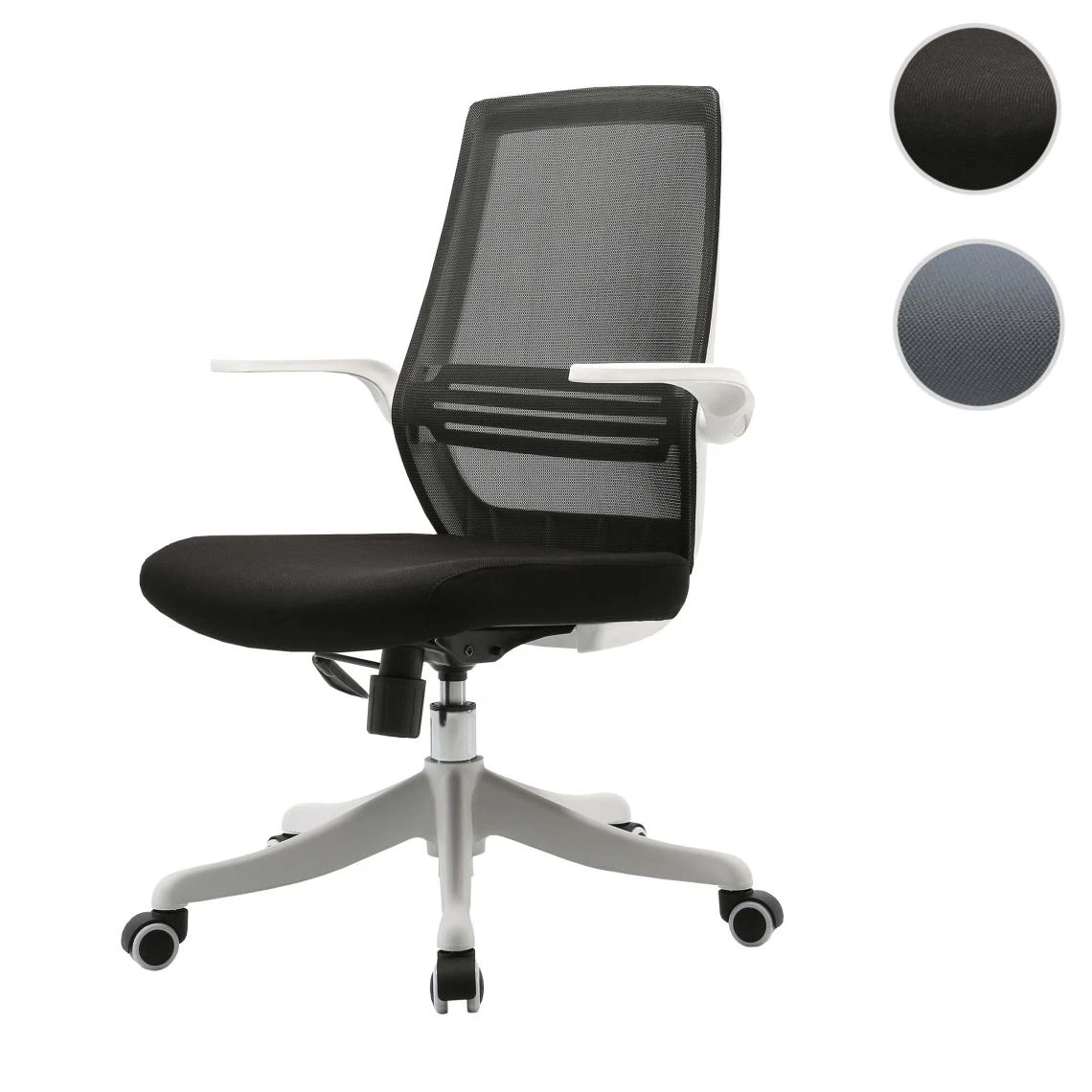 Mendler Chaise De Bureau Moderne HWC-J88, Chaise De Bureau, Ergonomique Et Res... 1 Mendler Chaise De Bureau Moderne HWC-J88, Chaise De Bureau, Ergonomique Et Res...