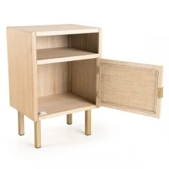 MACABANE Chevet ALINE 1 Niche 1 Porte Toile De Jute Pieds Métal Doré 29 MACABANE Chevet ALINE 1 Niche 1 Porte Toile De Jute Pieds Métal Doré -Magasin Dépôt Privé chevet aline 1 niche 1 porte toile de jute pieds metal dore design 3197656 5 1140x1140 1