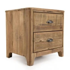 MACABANE Chevet ANDRIAN 2 Tiroirs Bois Pin Recyclé 17 MACABANE Chevet ANDRIAN 2 Tiroirs Bois Pin Recyclé -Magasin Dépôt Privé chevet andrian 2 tiroirs bois pin recycle design 610406 7 1140x1140