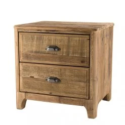 MACABANE Chevet ANDRIAN 2 Tiroirs Bois Pin Recyclé 19 MACABANE Chevet ANDRIAN 2 Tiroirs Bois Pin Recyclé -Magasin Dépôt Privé chevet andrian 2 tiroirs bois pin recycle design 610406 9 1140x1140