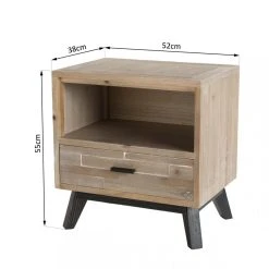 MACABANE Chevet ANDRO Scandi 1 Tiroir 1 Niche 16 MACABANE Chevet ANDRO Scandi 1 Tiroir 1 Niche -Magasin Dépôt Privé chevet andro scandi 1 tiroir 1 niche design 610305 8 1140x1140