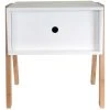 3S. X Home Table De Chevet Empilable Blanc ICHIGO