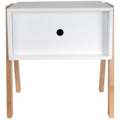 3S. X Home Table De Chevet Empilable Blanc ICHIGO