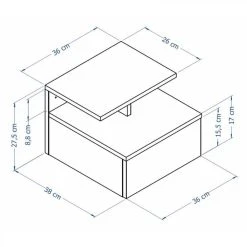 BUT Chevet Suspendu Avec Tiroir LANASH Noir Et Imitation Chêne 9 BUT Chevet Suspendu Avec Tiroir LANASH Noir Et Imitation Chêne -Magasin Dépôt Privé chevet suspendu avec tiroir lanash noir et imitation chene 9155945 23896417 1140x1140
