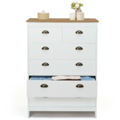 Idmarket Commode 6 Tiroirs Vintage ISIS Bois Et Blanc 9 Idmarket Commode 6 Tiroirs Vintage ISIS Bois Et Blanc -Magasin Dépôt Privé commode 6 tiroirs vintage isis bois et blanc 14062042 39046020 1140x1140