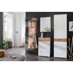 Pegane Commode à Chaussures Gauche En Mélaminé Chêne Wotan / Blanc - Long... 7 Pegane Commode à Chaussures Gauche En Mélaminé Chêne Wotan / Blanc - Long... -Magasin Dépôt Privé commode a chaussures gauche en melamine chene wotan blanc longueur 58 x hauteur 95 x profondeur 40 cm 10738172 27966022 1140x1140