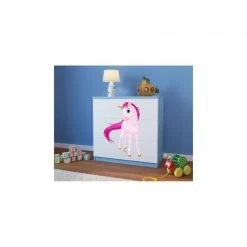 Inconnu Commode Babydreams Bleue Unicorne