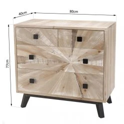 MACABANE Commode MANDY Scandi 4 Tiroirs 49 MACABANE Commode MANDY Scandi 4 Tiroirs -Magasin Dépôt Privé commode mandy scandi 4 tiroirs design 3197578 9 1140x1140 2